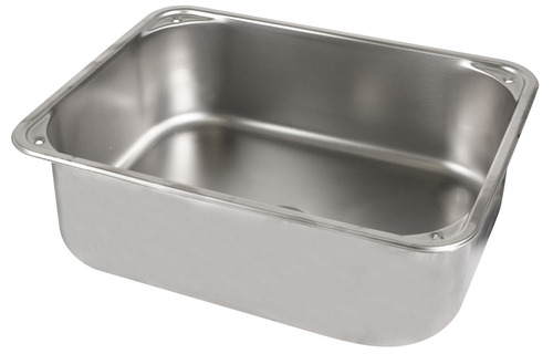 Hranatý nerezový dřez CAN