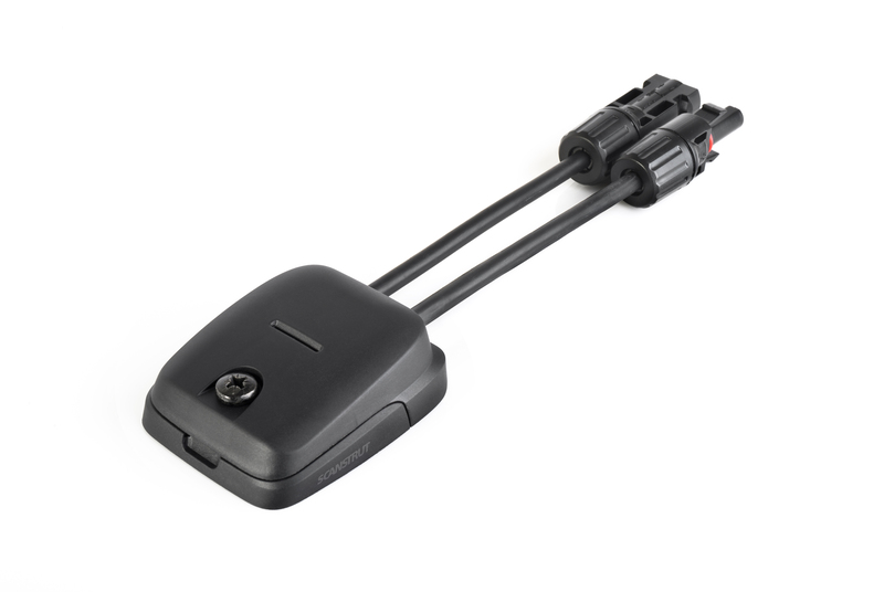 Střešní průchodka SCANSTRUT DS-HD6-BLK pro 2 kabely, černá