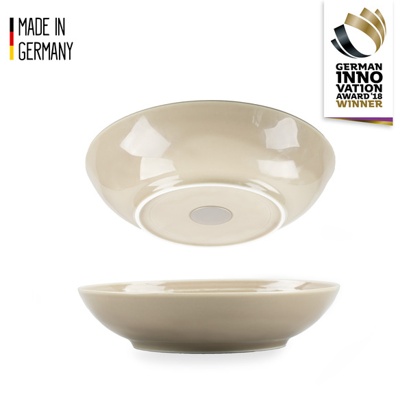 SILWY Porcelánová magnetická miska Silwy, 2 ks, béžová