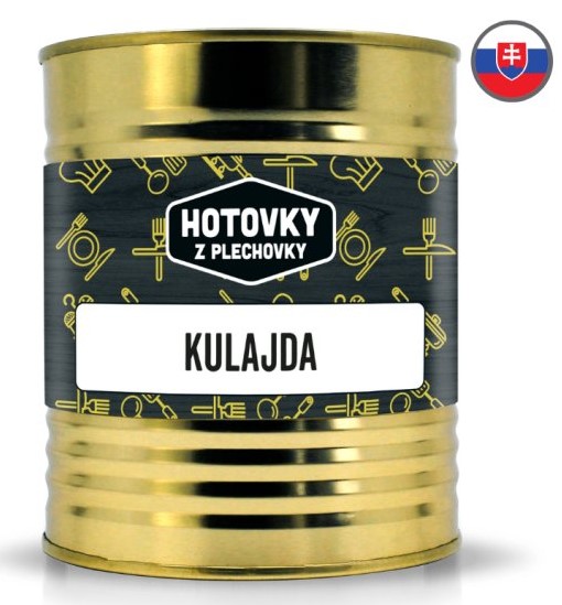 HOTOVKY Z PLECHOVKY Kulajda Varianta: 800 ml