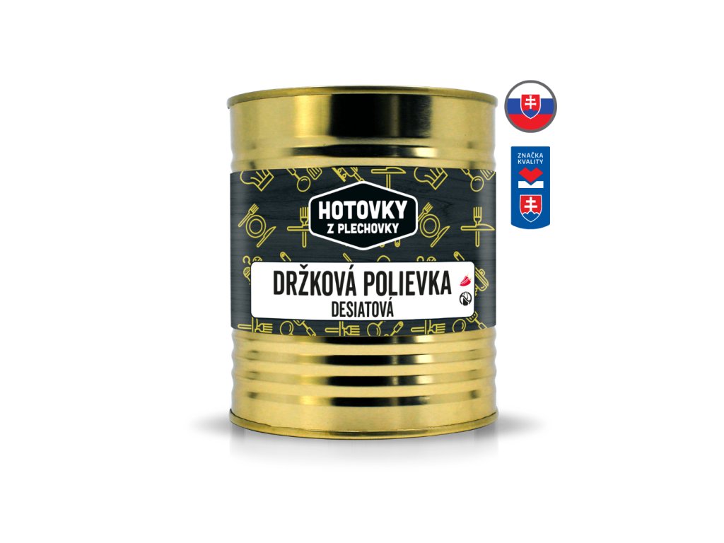 HOTOVKY Z PLECHOVKY Dršťková polévka svačinová Varianta: 800 ml