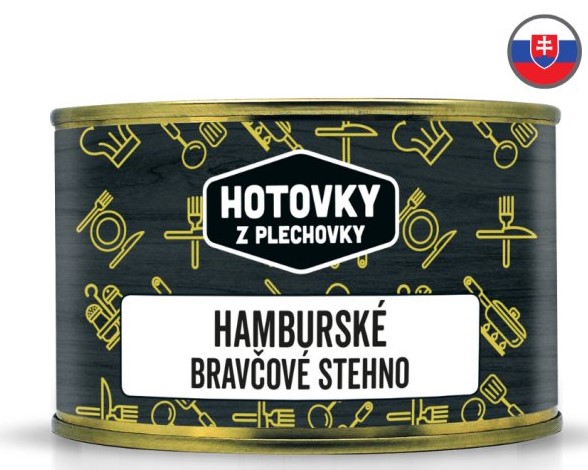 HOTOVKY Z PLECHOVKY Hamburská vepřová kýta Varianta: 400 g