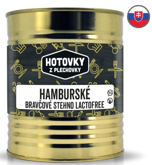 HOTOVKY Z PLECHOVKY Hamburská vepřová kýta bez lepku a mléka Varianta: 800 ml