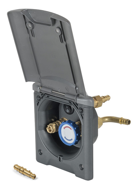 ABL Servisní box pro venkovní sprchu Barva: Bílá