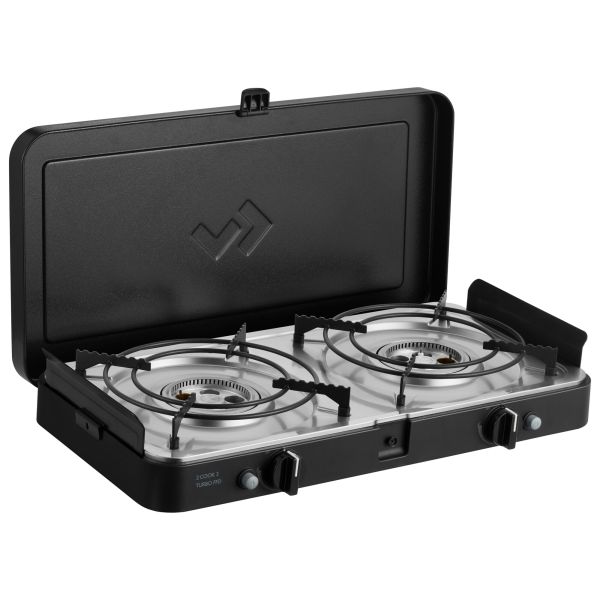 Dvouplotýnkový plynový vařič Cadac 2 COOK 3 TURBO FFD STOVE - 50mbar
