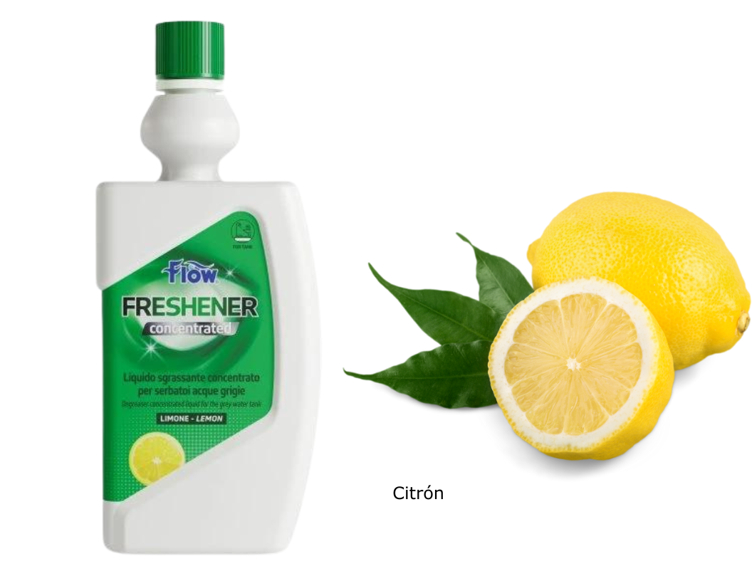 Odmašťovací chemie Flow Freshener - koncentrát, 800 ml Varianta: Citrón