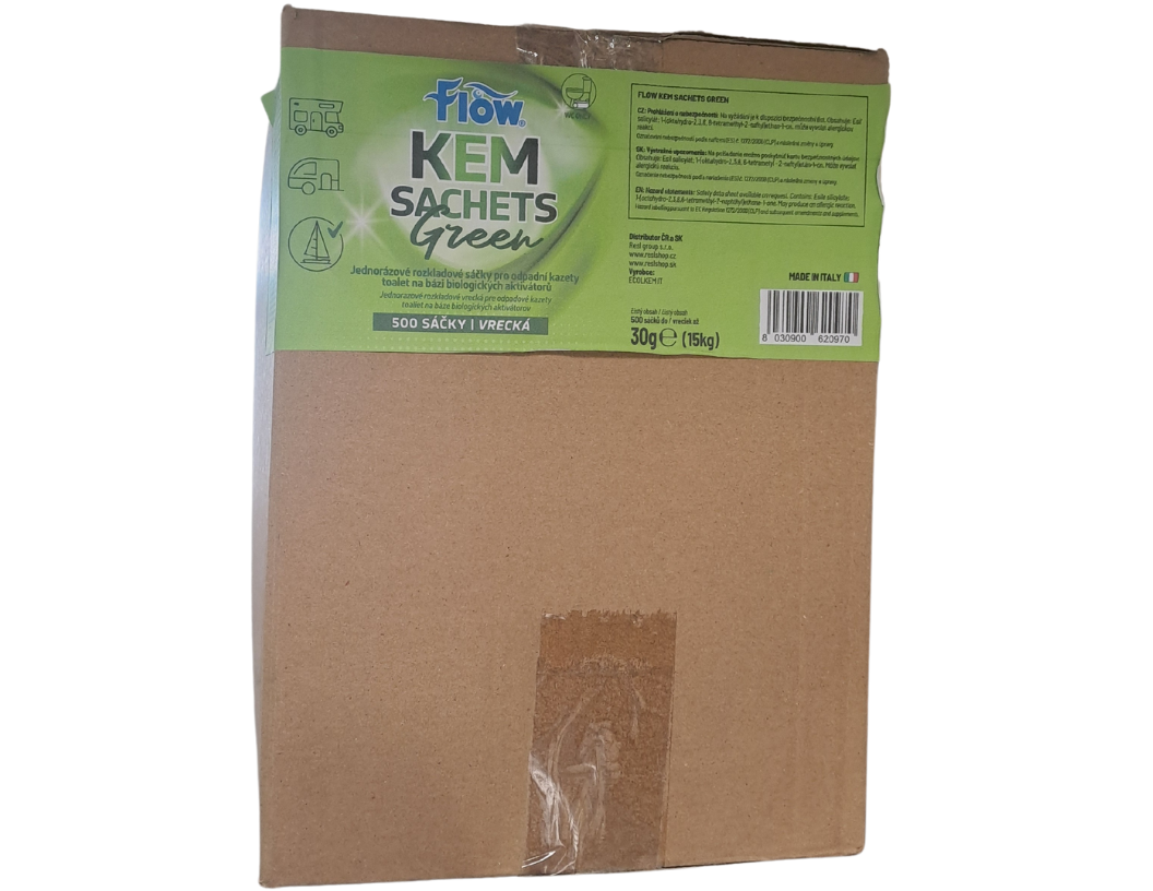 WC sáčky Flow Kem Green Sachets Varianta: 500 ks