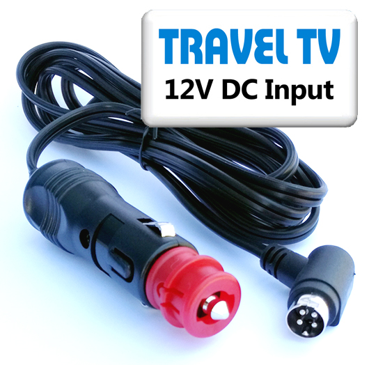 Napájecí kabel FINLUX 12V, DC - Autozásuvka, 2 m