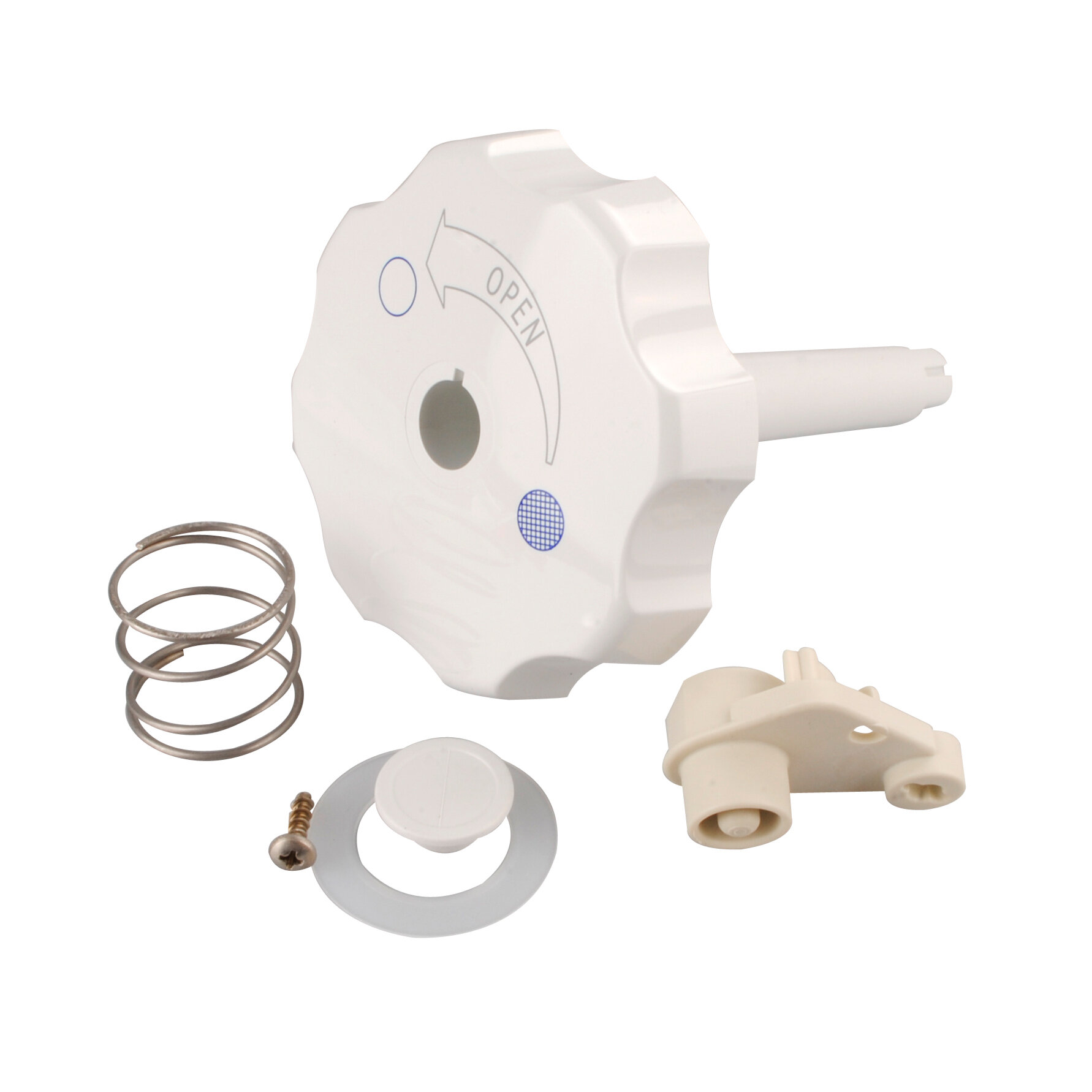 THETFORD Splachovací tlačítko C2/3/4 - bílé