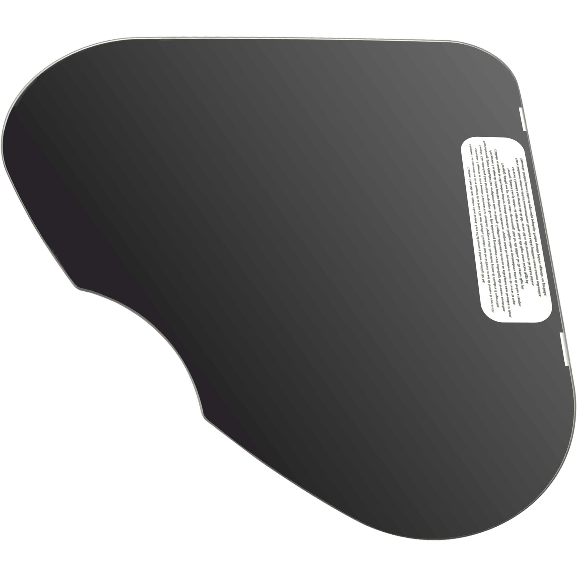 Skleněný kryt, černý pro dřez Thetford Triangle Basic Line 33, levý