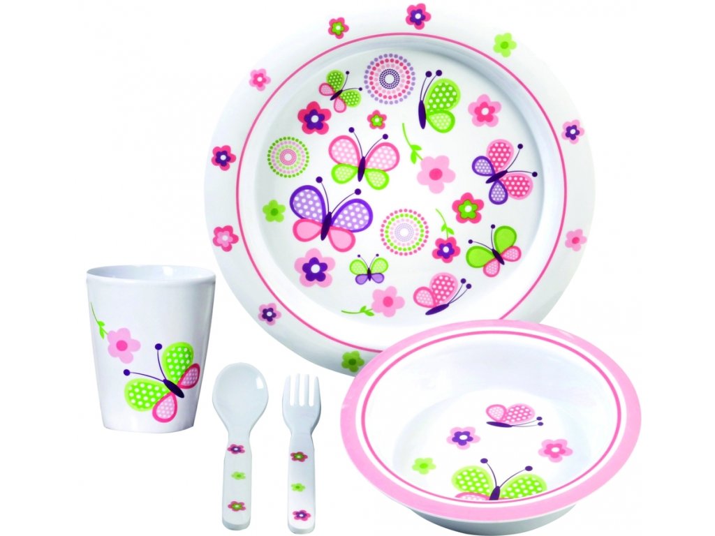 Sada dětského nádobí Brunner BUTTERFLY