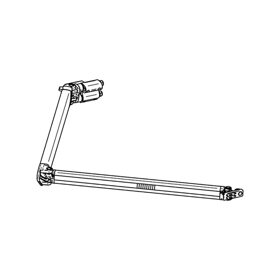 Pravé kloubové rameno 2,5m Thule Omnistor 6300 od 3m