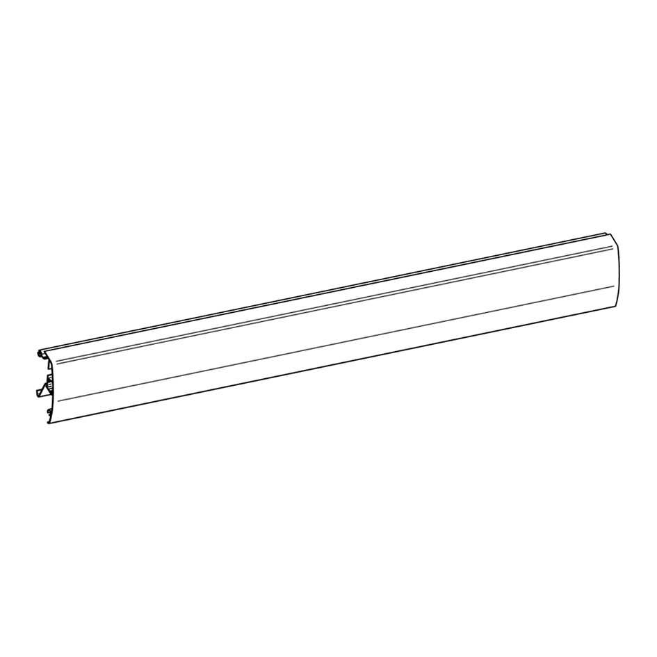 THULE Přední panel 4 m TO 6300 eloxovaný