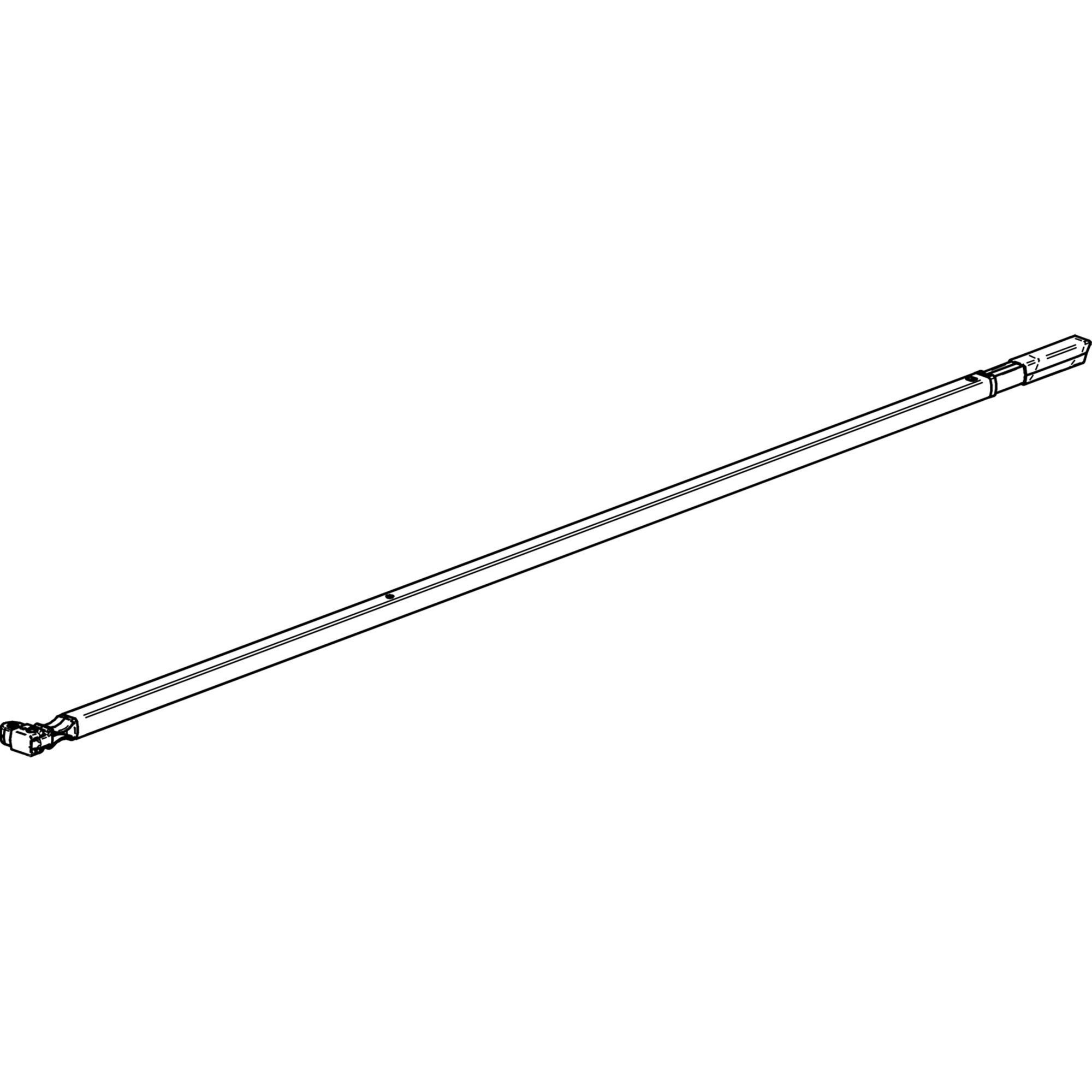 Teleskopické rameno 2,5 m Thule 3200 pro markýzy délky 2,5 - 3 m, levé