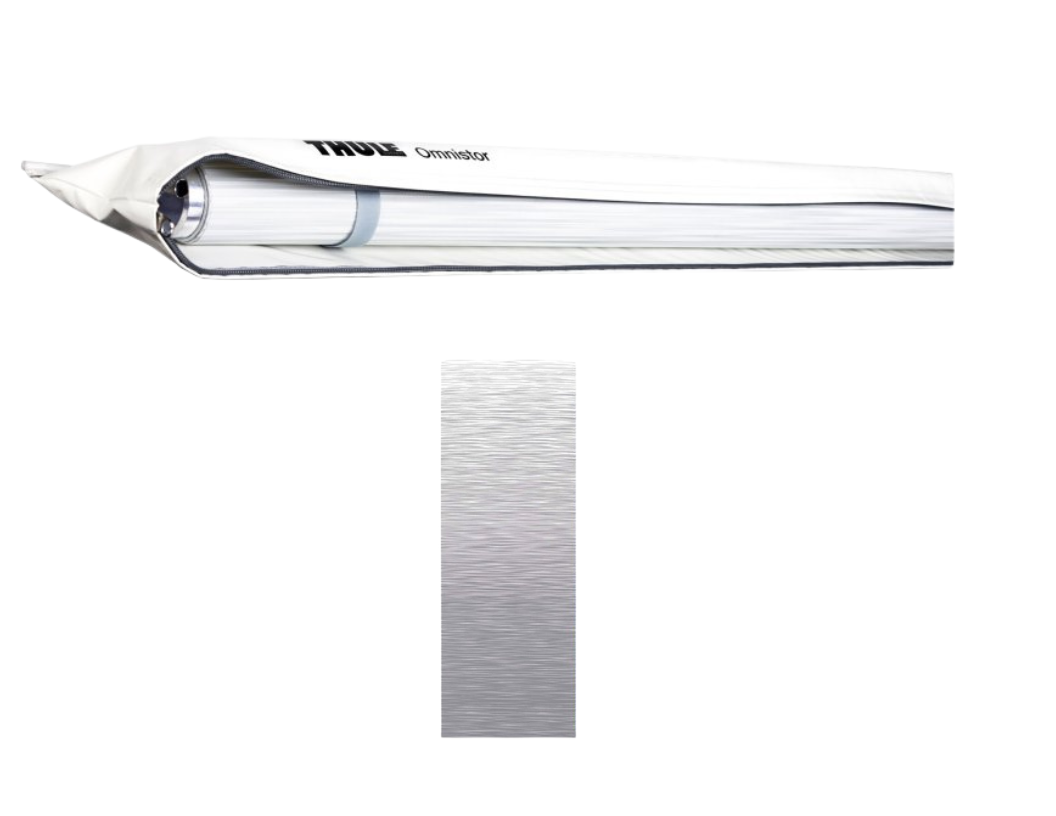 Sáčková markýza Thule Omnistor 1200 Délka markýzy: 3,75 m, Barva tkaniny: Mystická šedá