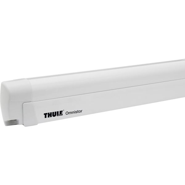 Markýza Thule Omnistor 8000 Barva krytu: Bílá, Délka markýzy: 6 m, Barva tkaniny: Mystická šedá