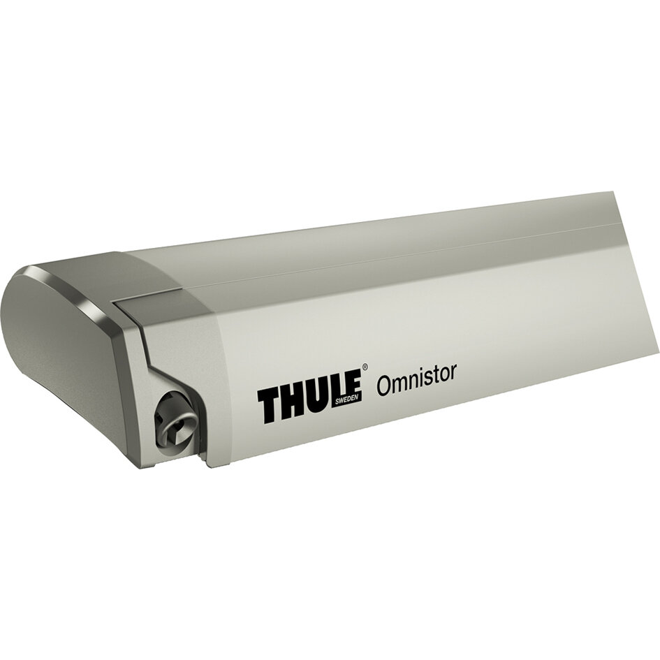 Markýza Thule Omnistor 9200 Barva krytu: Krémově bílá, Délka markýzy: 5,5 m, Barva tkaniny: Mystická šedá