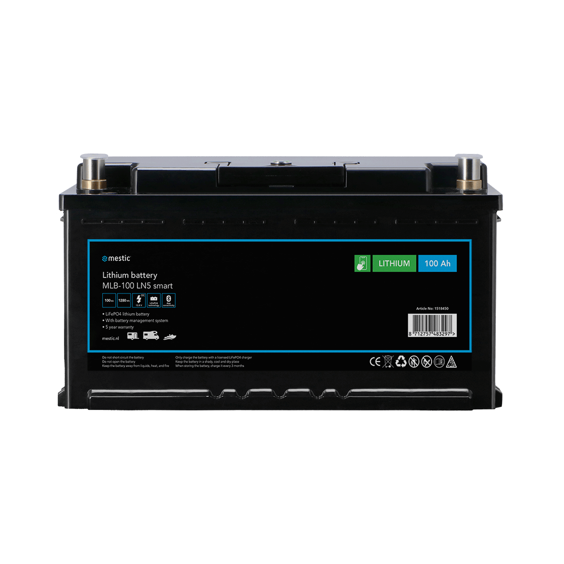 Lithiová baterie Mestic MLB-100 LN5 smart