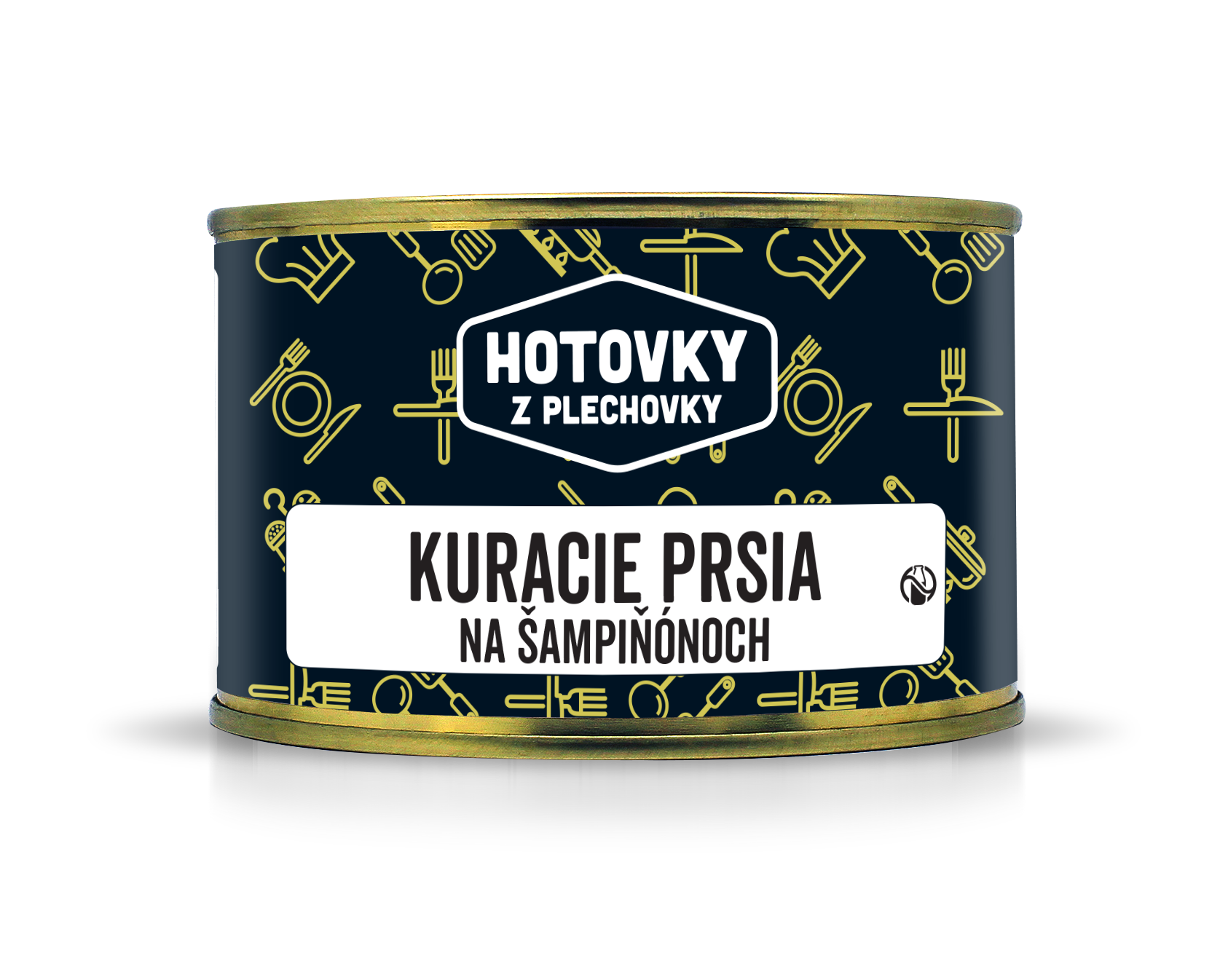 HOTOVKY Z PLECHOVKY Kuřecí prsa na žampionech Varianta: 400 g