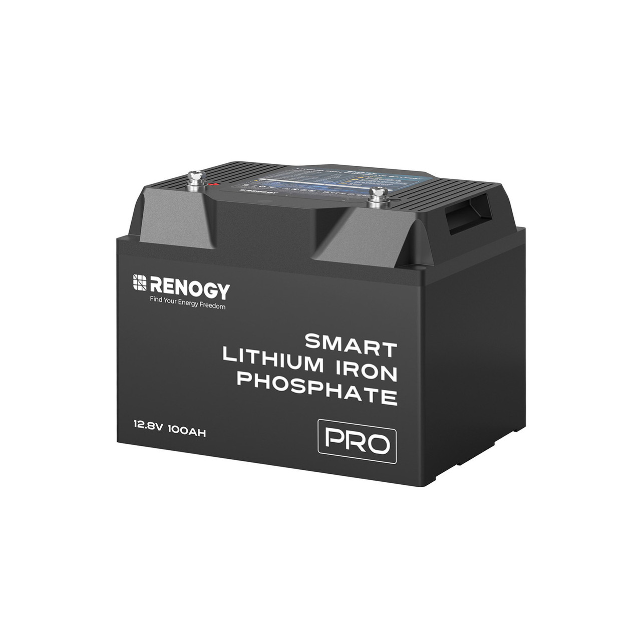 Renogy 100 Ah Pro Smart LiFePo baterie s Bluetooth a vyhříváním