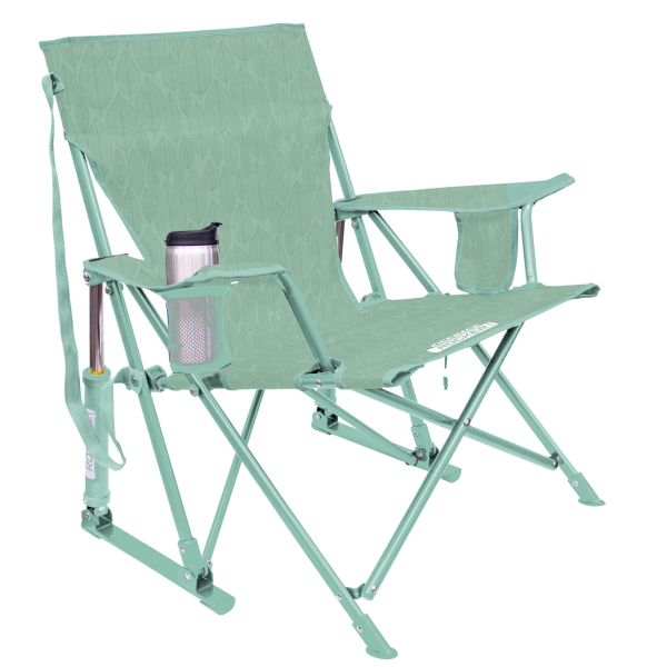 GCI Outdoor Houpací křeslo Kickback Rocker™ Barva: Světle zelená se vzorem