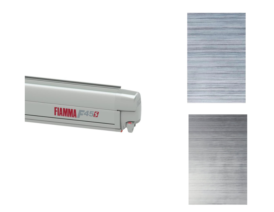 Markýza Fiamma F45, pouzdro šedé, plátno šedé délka 400 cm varianta F45 S