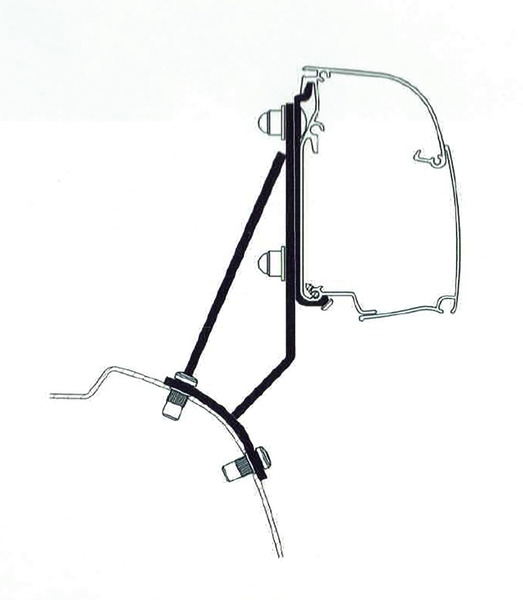 Adaptér pro markýzu Thule Omnistor 4200 pro Ford Custom V710 LHD od roku výroby 10/2023