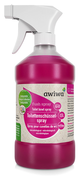 Ekologický sprej pro chemická WC Awiwa FLUSH SPRAY - 500 ml