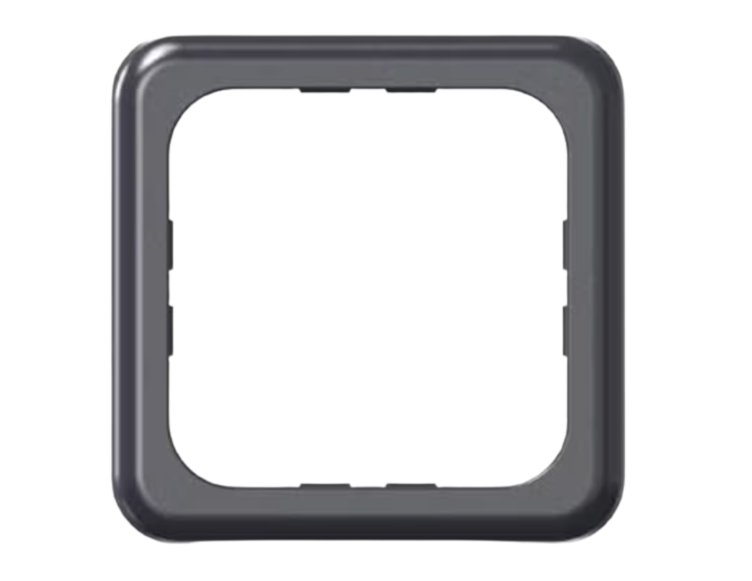 Krycí rámeček Inprojal - černý, 2 kusy