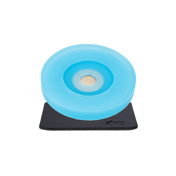 Magnetický držák na skleničky Silwy - Single, modrý