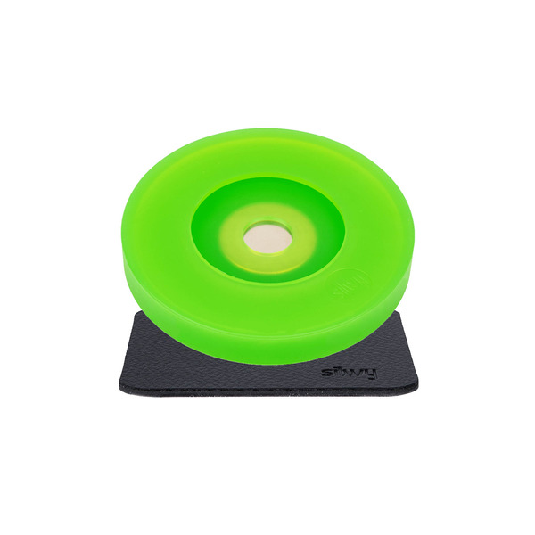 Magnetický držák na skleničky Silwy - Single, limetkový