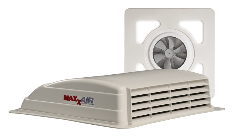 MaxxAir Střešní ventilátor MaxxFan Mini 12 V - bílý