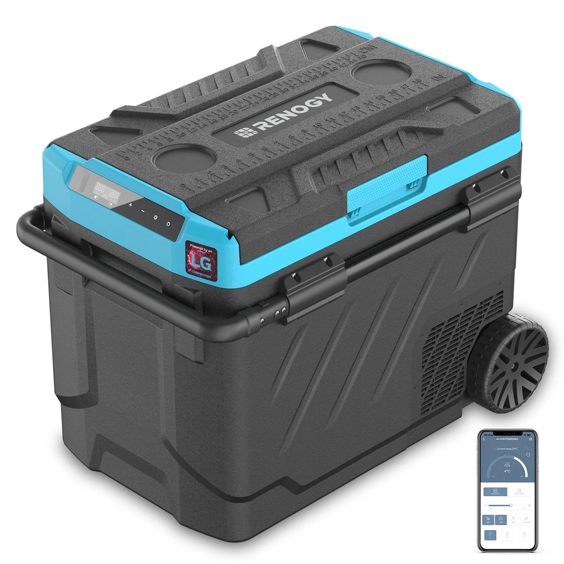 Kompresorová chladnička Renogy | Bluetooth | 50 l | Záruka 5 let