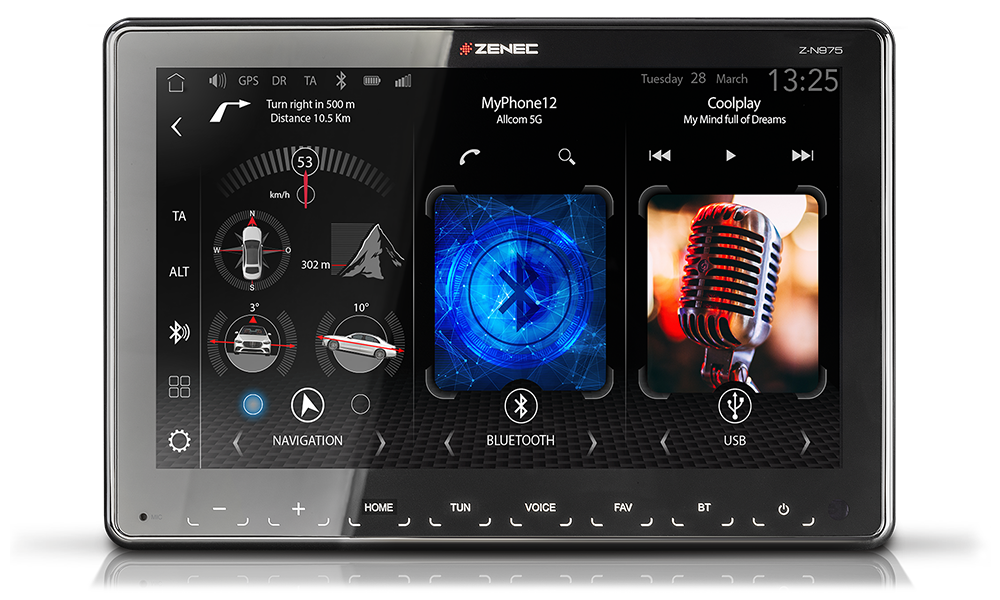 Autorádio ZENEC Z-N975 1-DIN