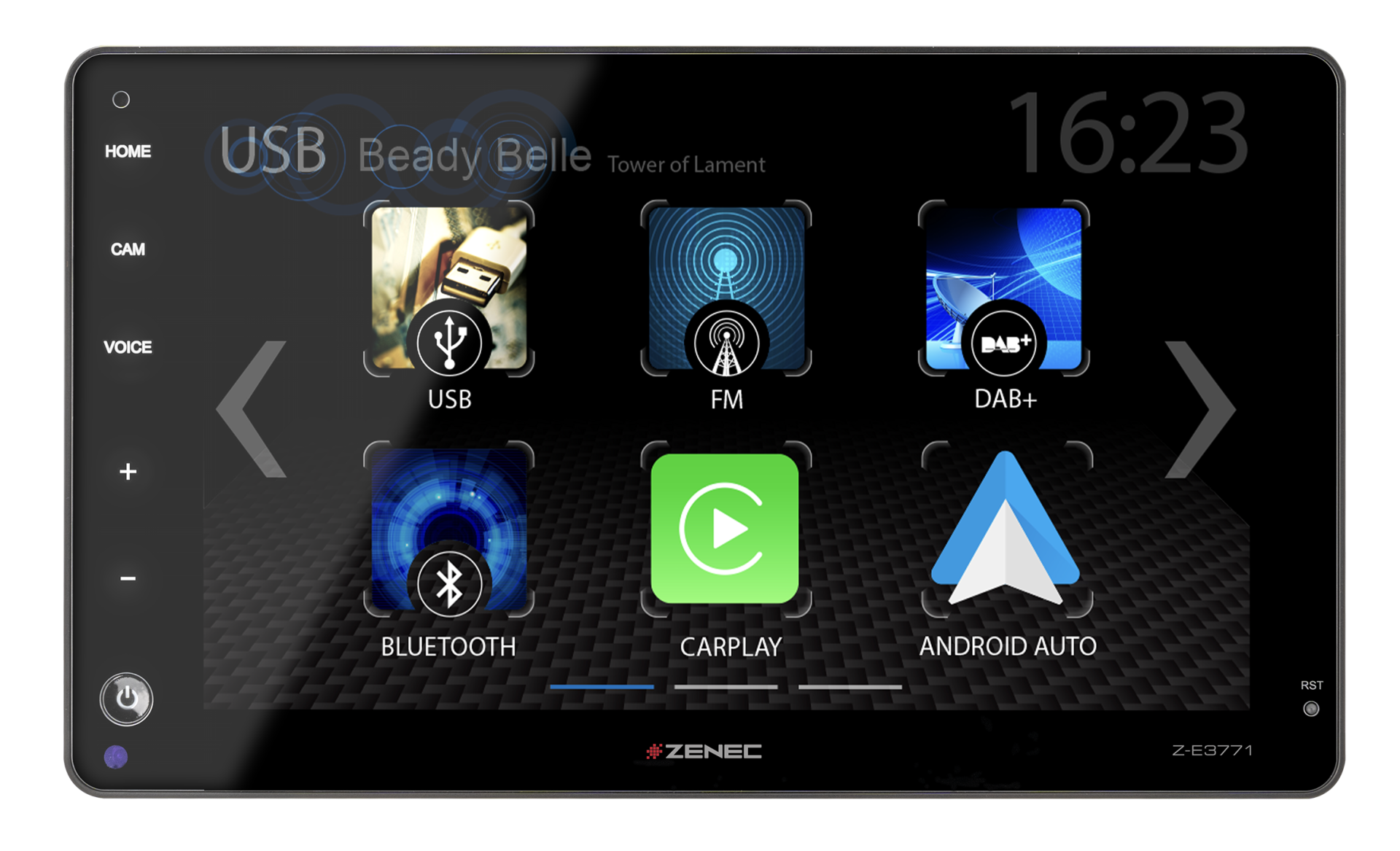 Autorádio Z-E3771 ZENEC 9" Infotainer pro FIAT Ducato
