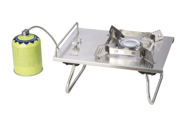 Plynový vařič Meva SINGLE DELUXE z nerezové oceli s piezo