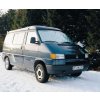 Vnitřní termoclona pro VW T4 - různé varianty umístění