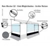 Přední sluneční clona Thule SUN BLOCKER G2 FRONT