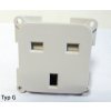 Vestavěné zásuvky specifické pro danou zemi 230V/250 V