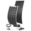 Solární set Carbest 12V - 80 až 160 Wattů - dle výběru