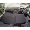 Postel CampSleep s pravostranným řízením z kabiny Fiat Ducato, MB Sprinter