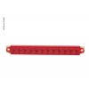 LED stop světlo červené/chromové, 9-32 V, 2,2 W IP67, 500 mm kabel
