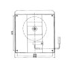 Adaptér pro sedadlo Sportscraft pro VW T5 a T6 od roku 2003 - strana spolujezdce