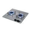Vařič 2 plameny nerezová ocel D38 x Š36 x V4 9 cm