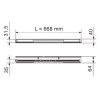 Stolní lampa Stilo LED66,8cm