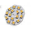Carbest LED žárovka G4, 3W, 200 lumenů, 15x teplá bílá SMD
