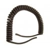 Spirálový kabel 2 x 1,5 mm, 3 m - černý