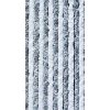 Fleecový závěs 100 x 200 cm, šedý / bílý pro markýzy nebo balkonové dveře