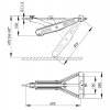 Stabilizační noha AL-KO STABILFORM - 1000 kg