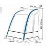 Nafukovací predstan pro karavan Lynx 200 a Lynx 240